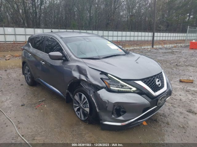 nissan murano 2022 5n1az2aj3nc125413