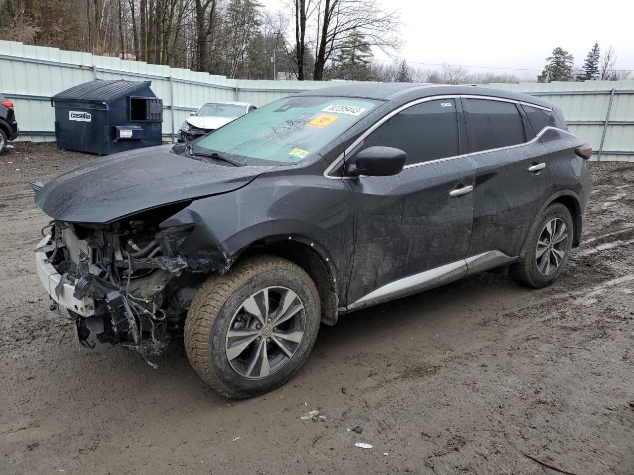 nissan murano 2022 5n1az2aj5nc121265