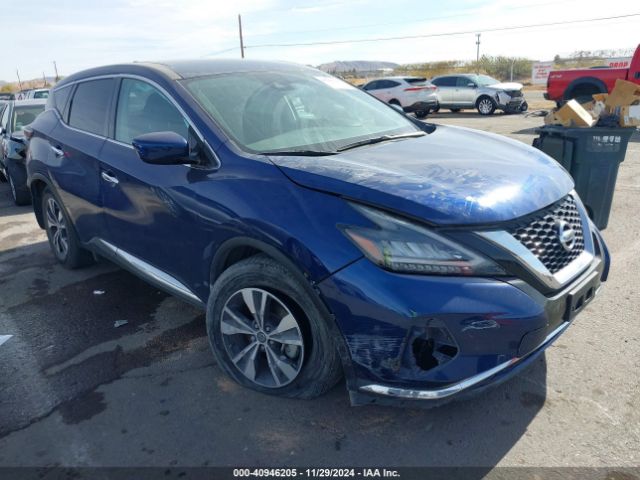 nissan murano 2022 5n1az2aj9nc117297