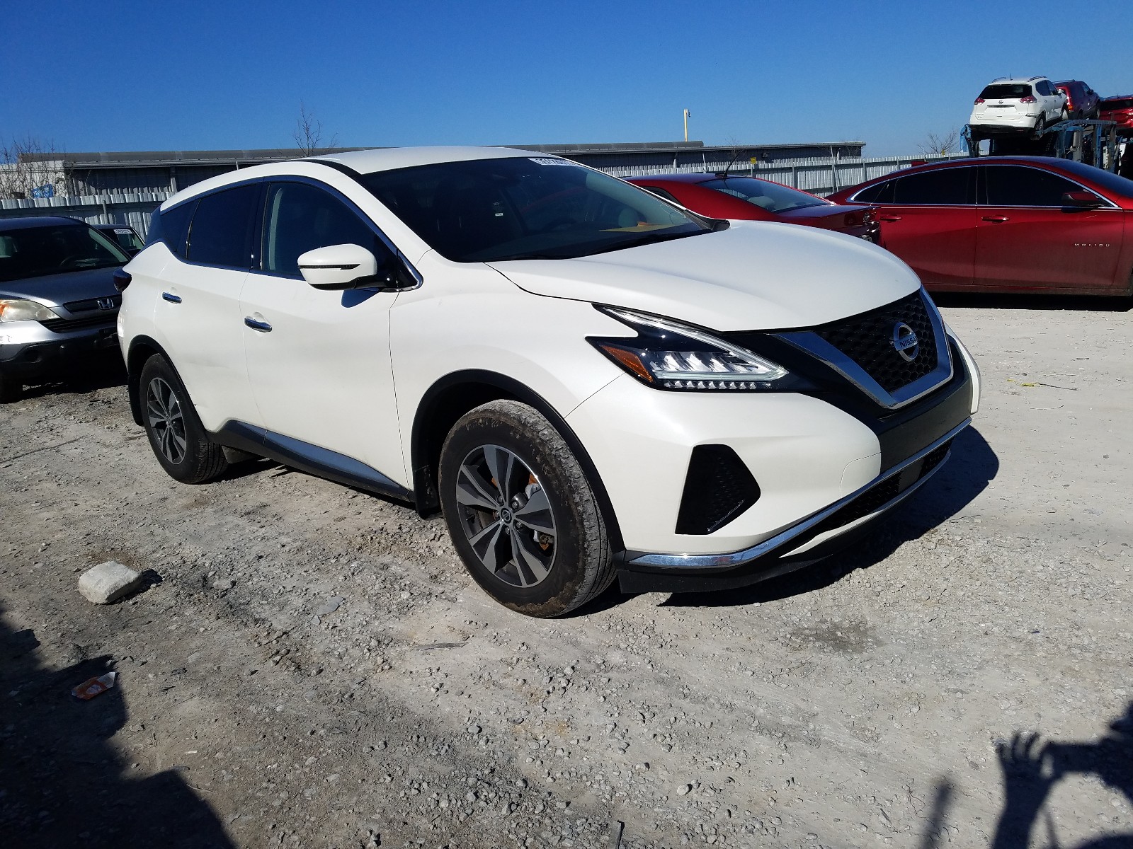 nissan murano s 2020 5n1az2as3ln109173