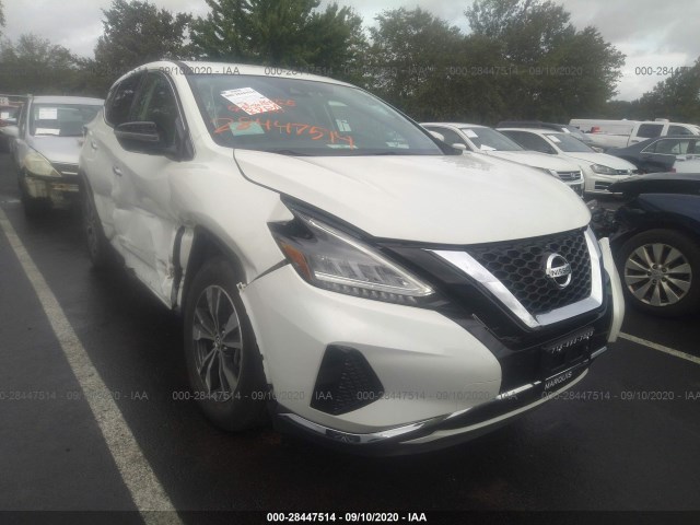 nissan murano 2020 5n1az2as3ln138155