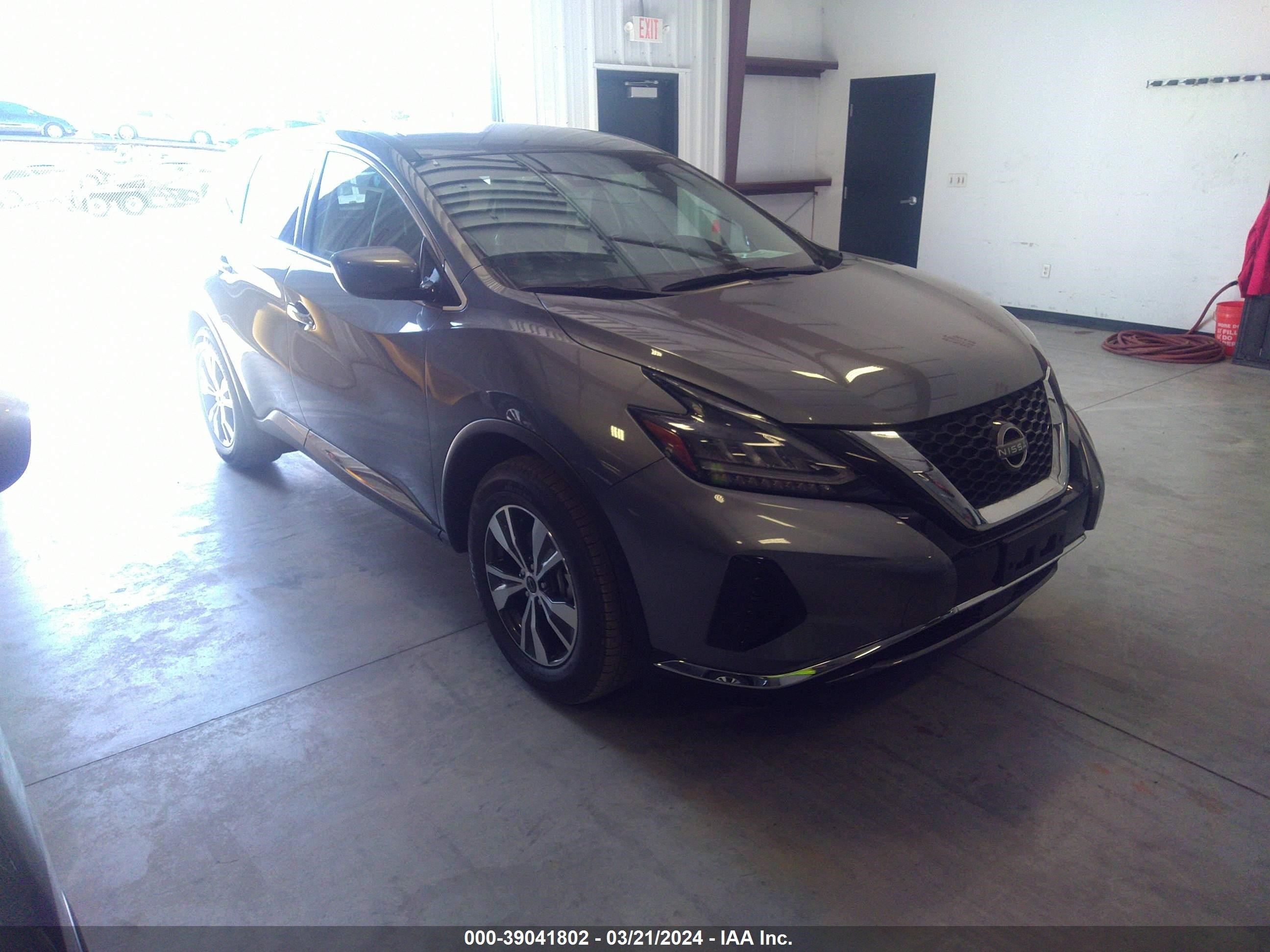 nissan murano 2023 5n1az2as5pc128261