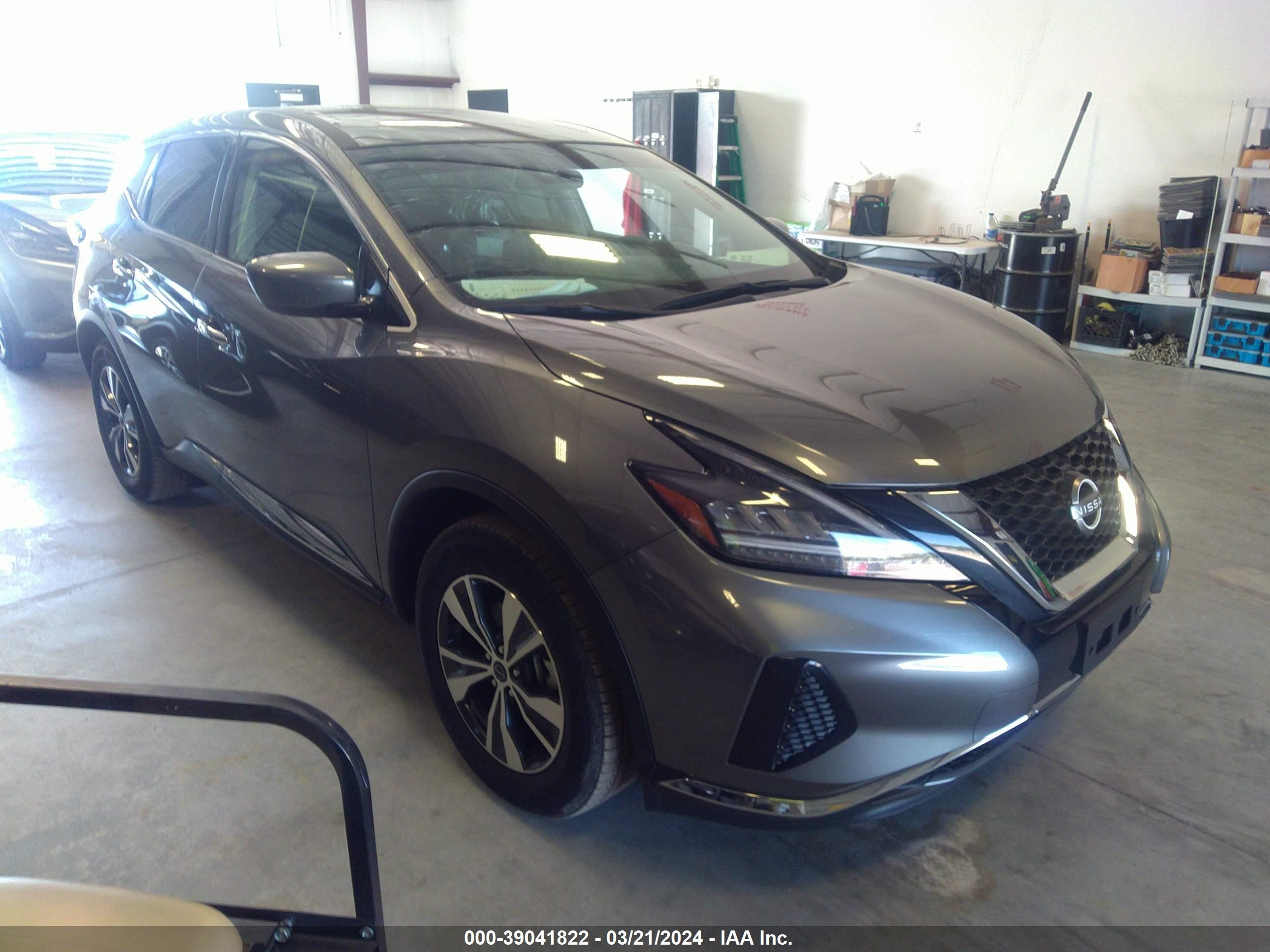 nissan murano 2023 5n1az2as6pc128186