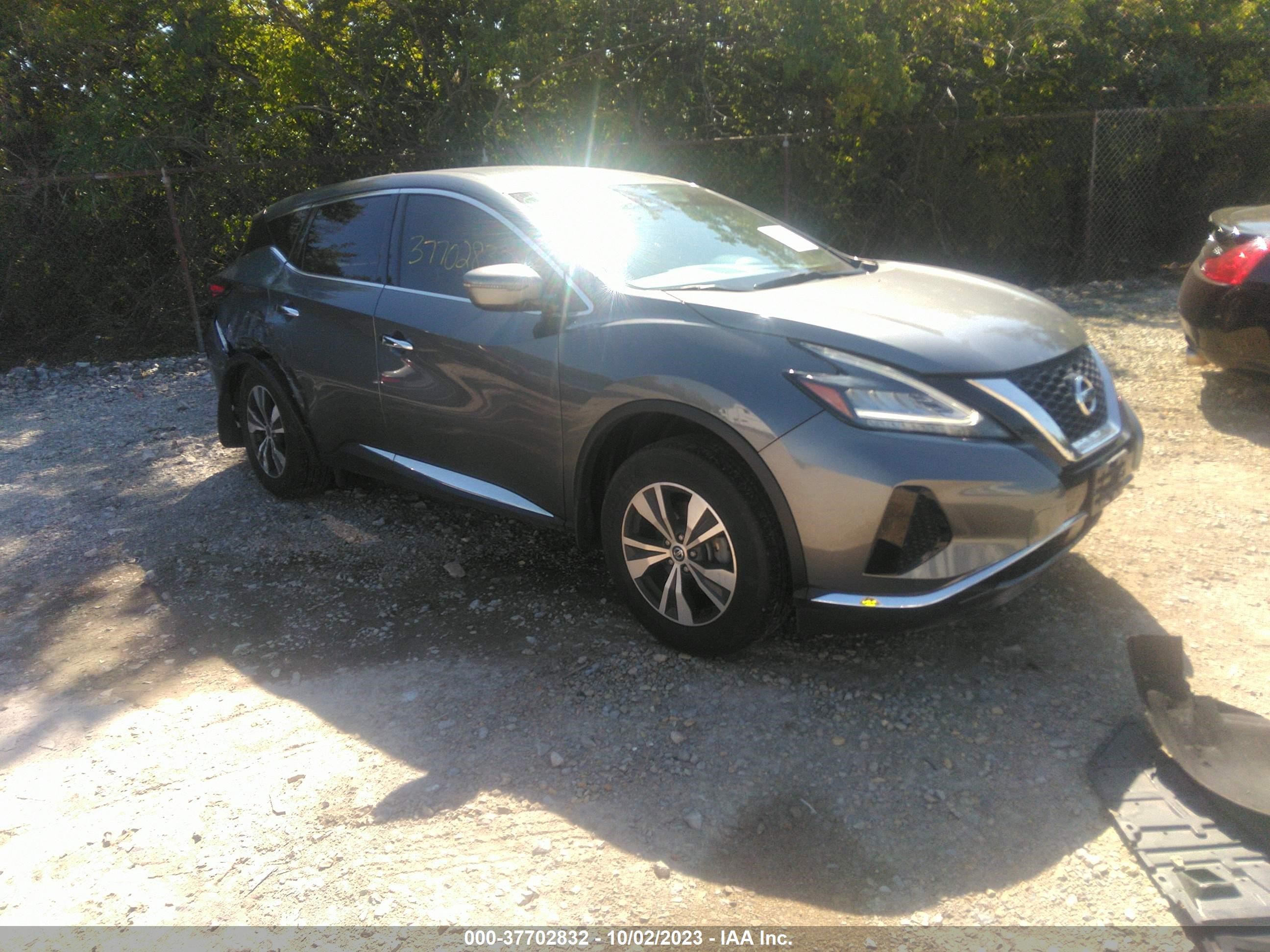 nissan murano 2020 5n1az2as7ln136098