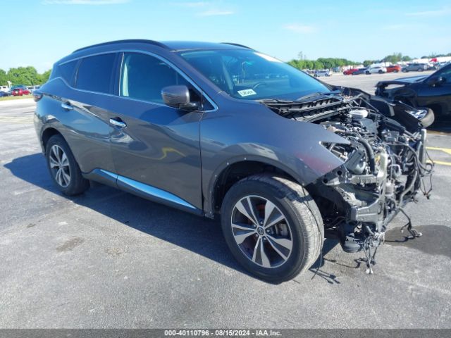 nissan murano sv 2021 5n1az2bj0mc105567