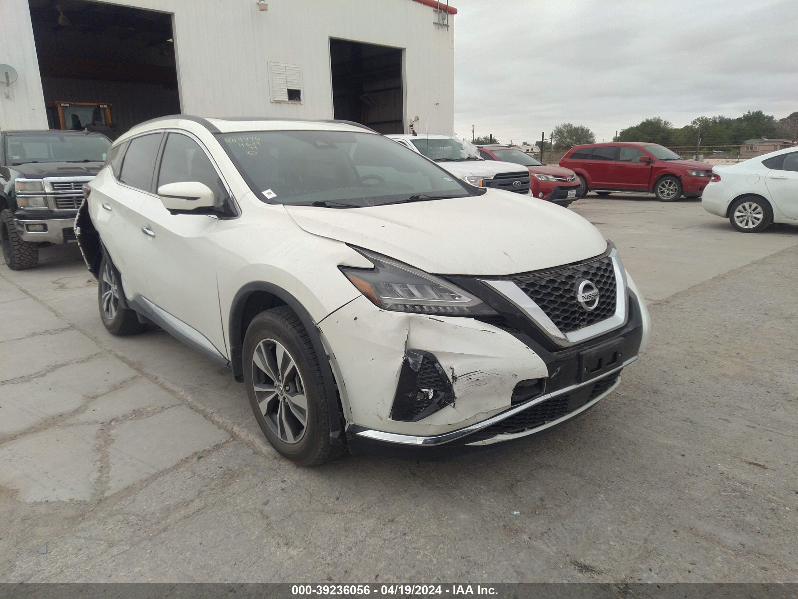 nissan murano 2020 5n1az2bj1ln165358