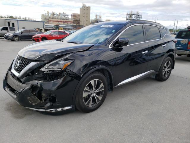 nissan murano sv 2021 5n1az2bj1mc117565