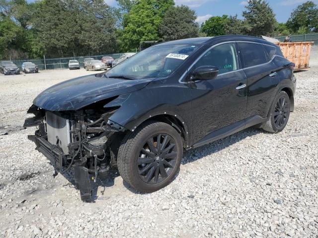 nissan murano sv 2022 5n1az2bj1nc113145