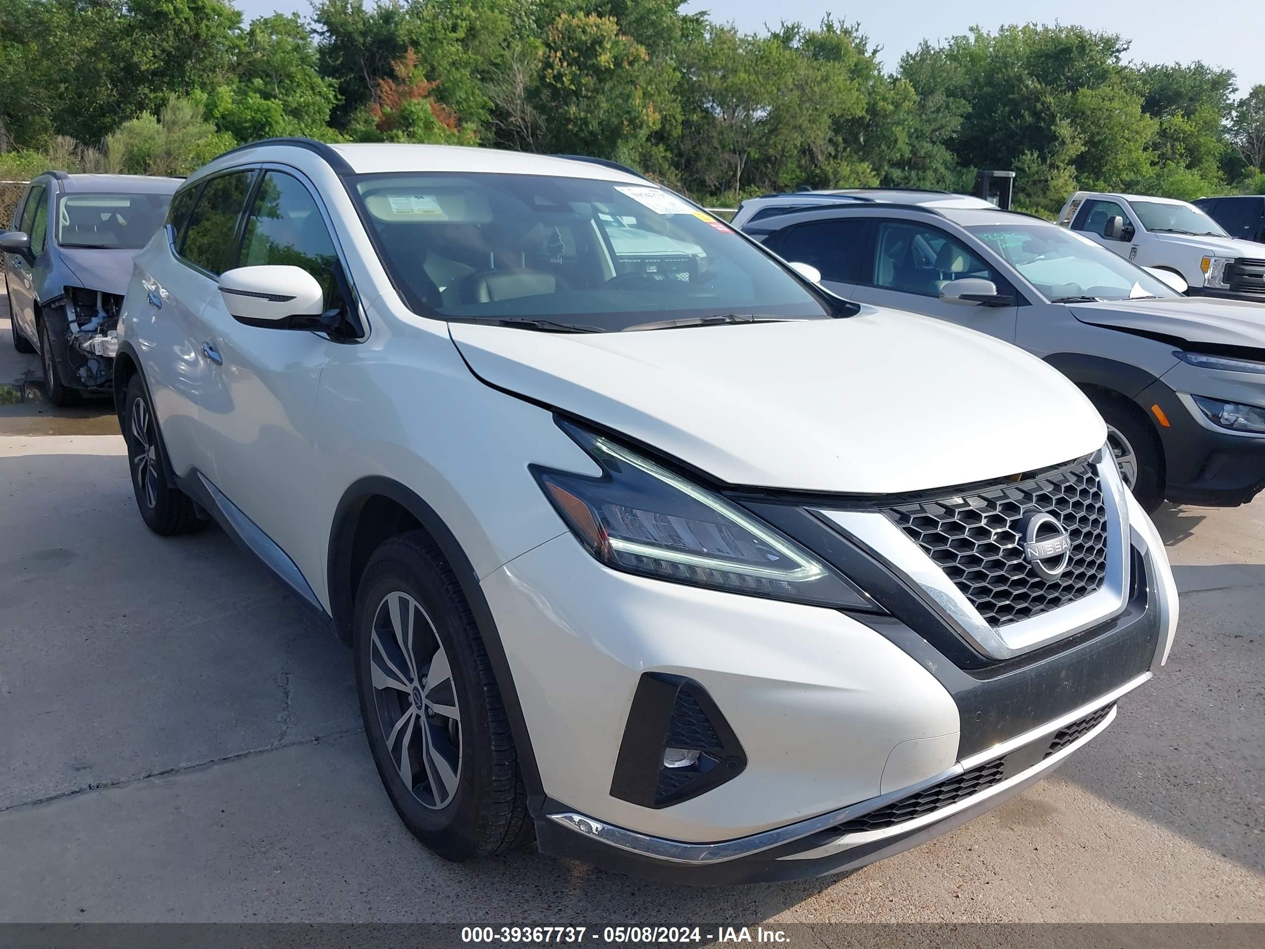 nissan murano 2023 5n1az2bj1pc140798