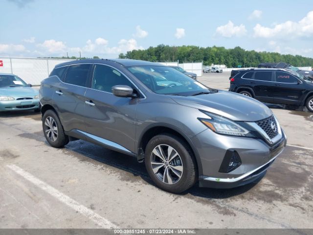 nissan murano 2022 5n1az2bj2nc113607