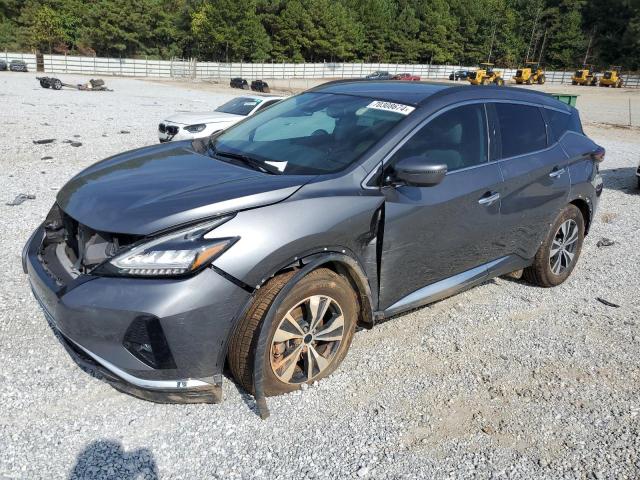 nissan murano sv 2021 5n1az2bj4mc123747