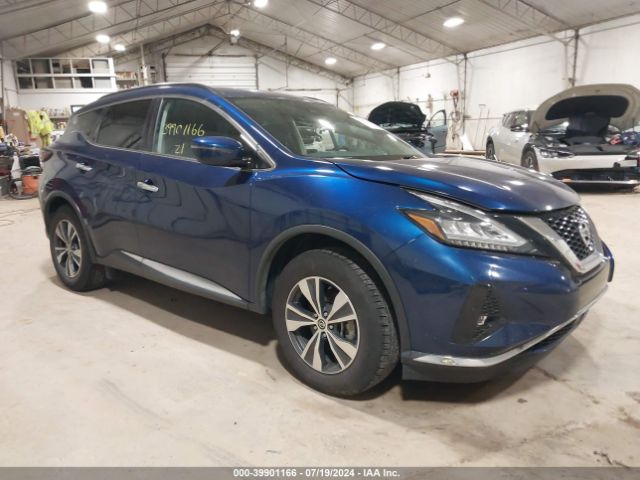 nissan murano 2021 5n1az2bj5mc109064