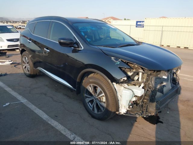 nissan murano 2021 5n1az2bj5mc118606