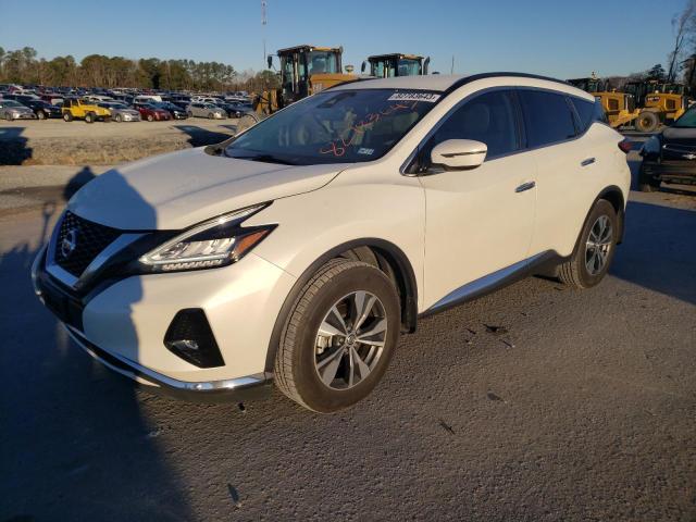 nissan murano 2021 5n1az2bj5mc124227