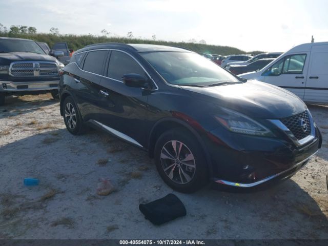 nissan murano 2022 5n1az2bj5nc122494