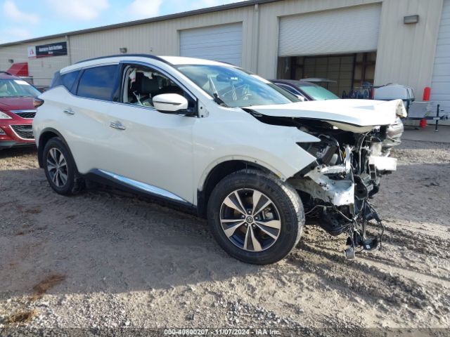 nissan murano 2022 5n1az2bj5nc126884