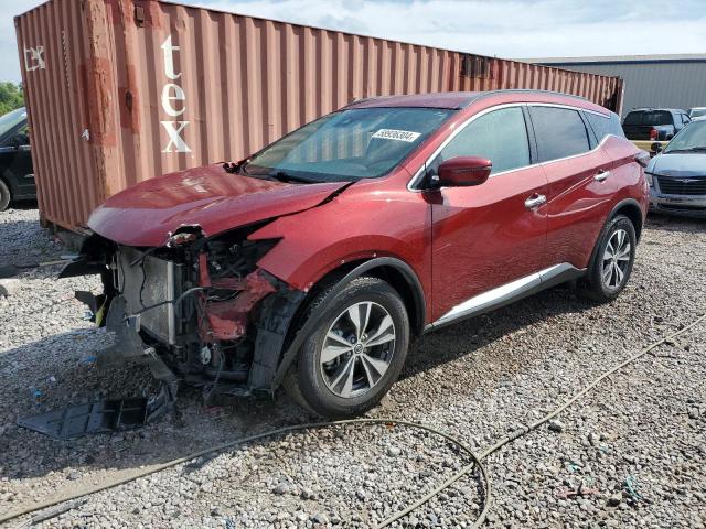 nissan murano sv 2021 5n1az2bj6mc105587