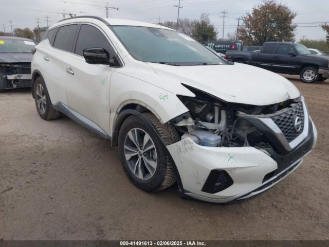 nissan murano 2021 5n1az2bj7mc102519