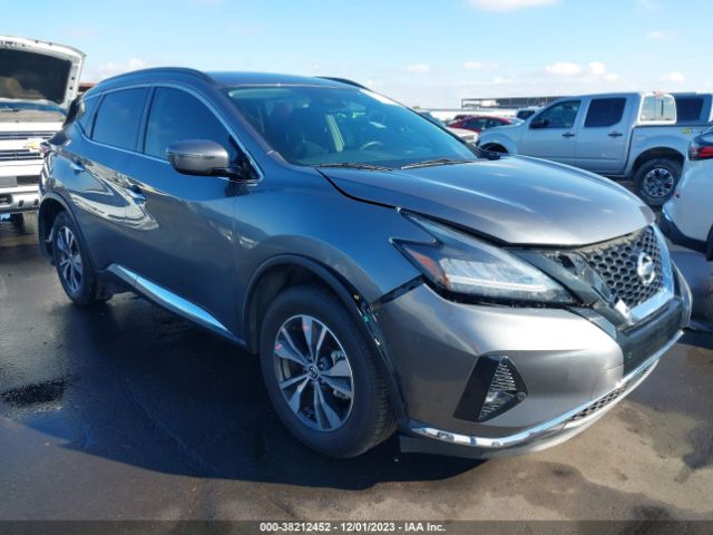 nissan murano 2021 5n1az2bj8mc112251