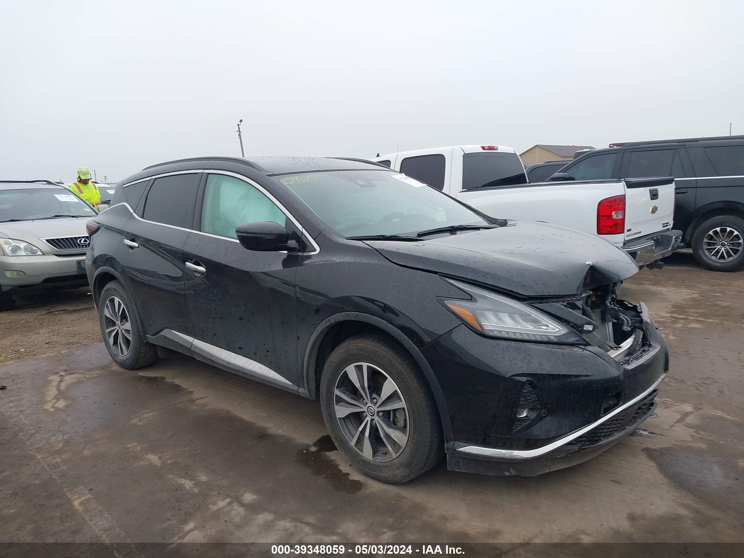 nissan murano 2021 5n1az2bjxmc146871