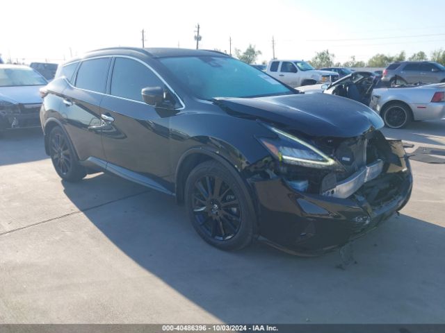 nissan murano 2022 5n1az2bjxnc130705