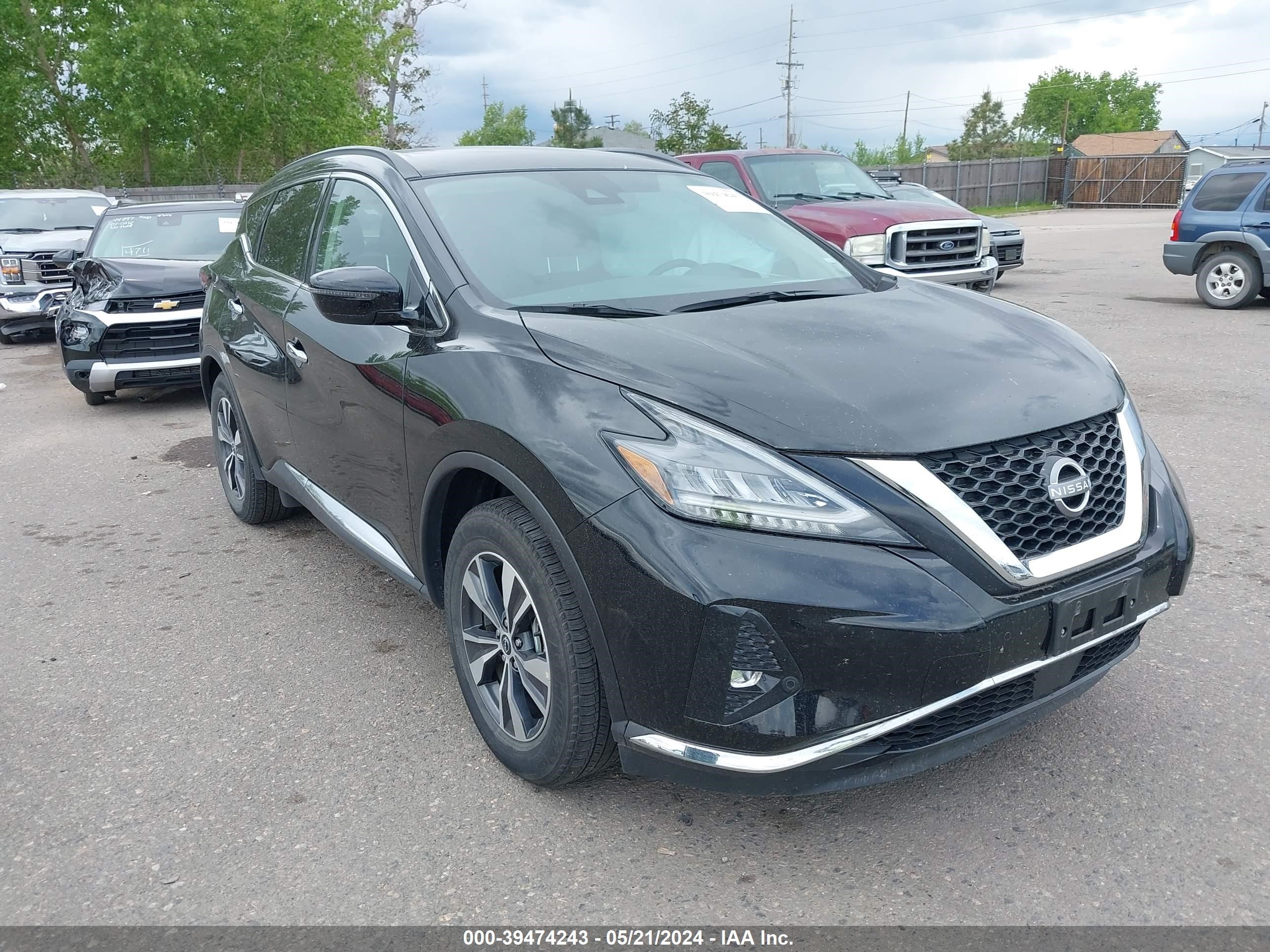 nissan murano 2023 5n1az2bs0pc128571