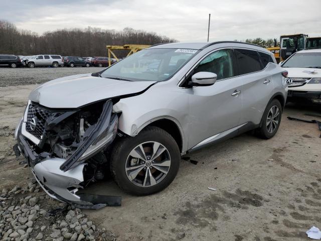 nissan murano sv 2021 5n1az2bs5mc109669