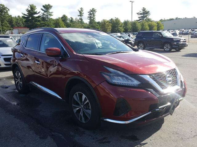 nissan murano sv 2020 5n1az2bs7ln123740