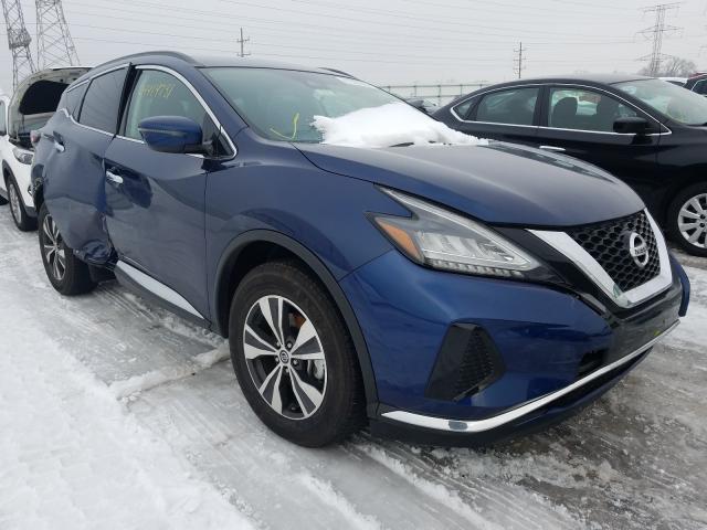 nissan murano sv 2020 5n1az2bs7ln138304