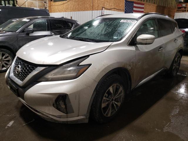 nissan murano sv 2021 5n1az2bs7mc123850