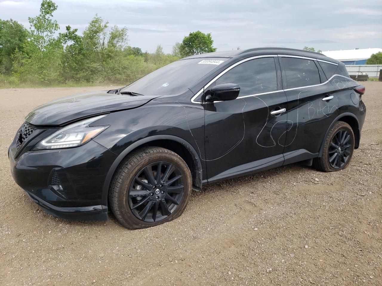 nissan murano 2022 5n1az2bs7nc115913