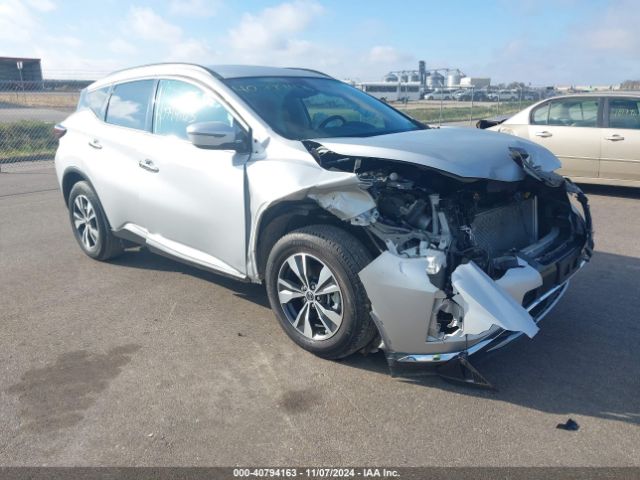 nissan murano 2021 5n1az2bs8mc107611