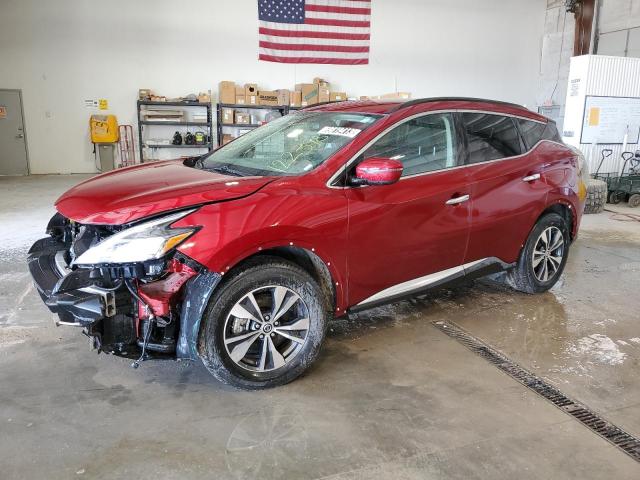 nissan murano sv 2021 5n1az2bsxmc122398