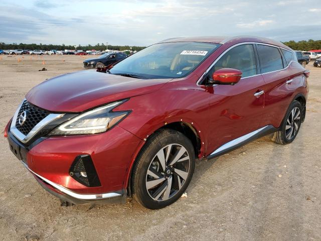 nissan murano sl 2022 5n1az2cj1nc108591