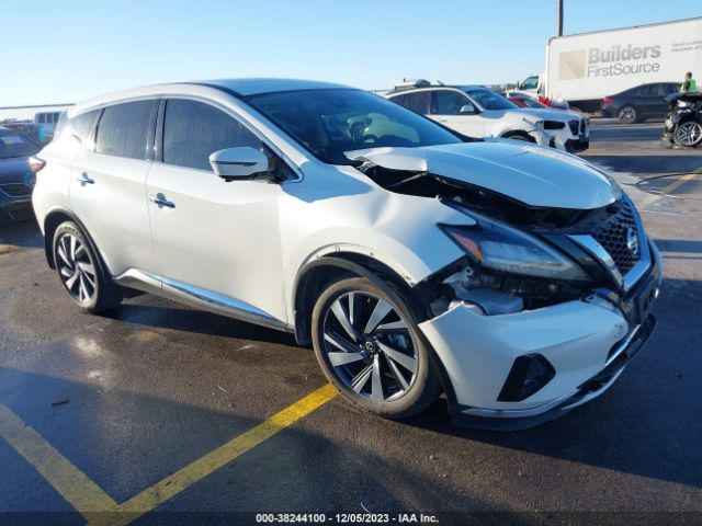 nissan murano 2022 5n1az2cj2nc112049