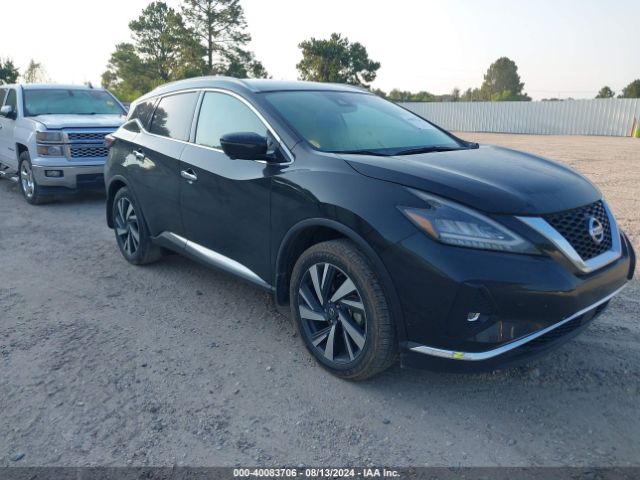 nissan murano 2022 5n1az2cj2nc116778