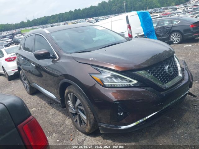 nissan murano 2022 5n1az2cj9nc109262