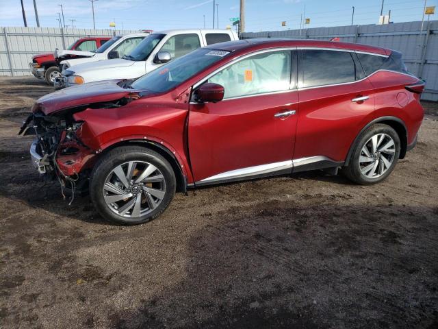 nissan murano sl 2021 5n1az2cs0mc136664