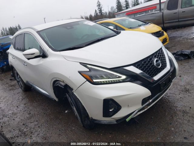 nissan murano 2022 5n1az2cs3nc113896