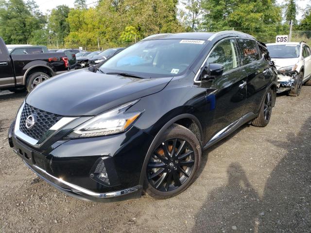 nissan murano sl 2023 5n1az2cs3pc104621