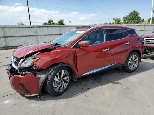 nissan murano sl 2020 5n1az2cs4ln126514