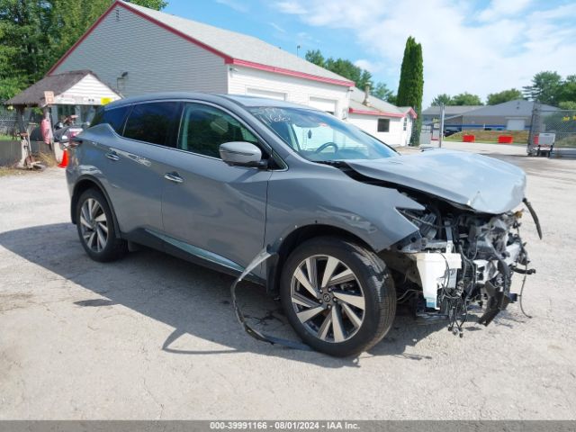 nissan murano 2021 5n1az2cs4mc124629