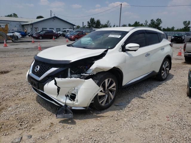 nissan murano sl 2020 5n1az2cs5ln174166