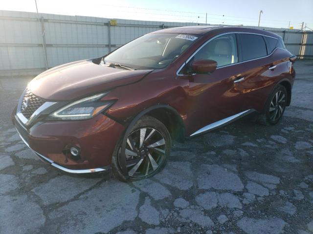 nissan murano sl 2022 5n1az2cs5nc112393