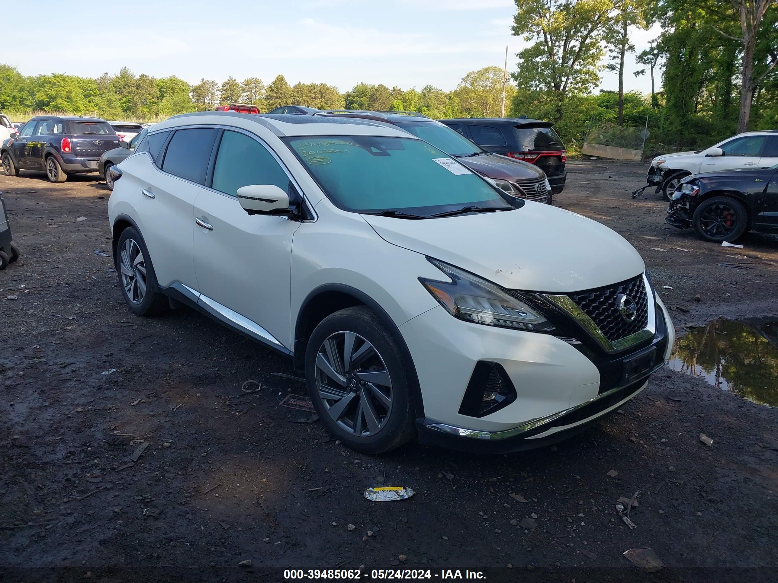 nissan murano 2020 5n1az2cs7ln121971