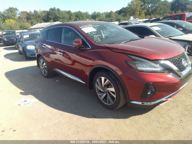 nissan murano 2021 5n1az2cs7mc101569