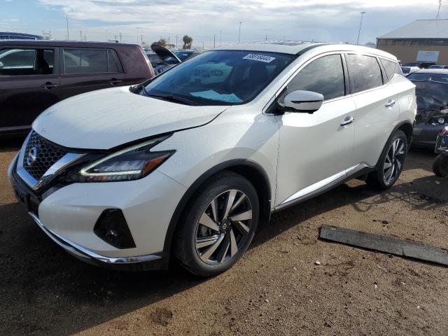 nissan murano sl 2022 5n1az2cs7nc108975