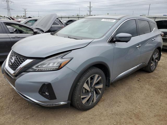 nissan murano sl 2022 5n1az2cs7nc130412