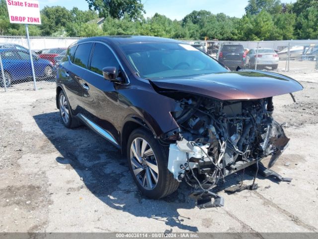 nissan murano 2021 5n1az2cs9mc141927