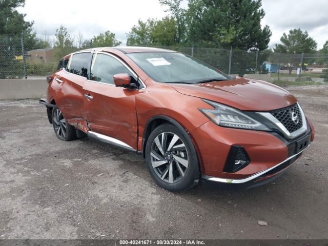 nissan murano 2022 5n1az2csxnc116102